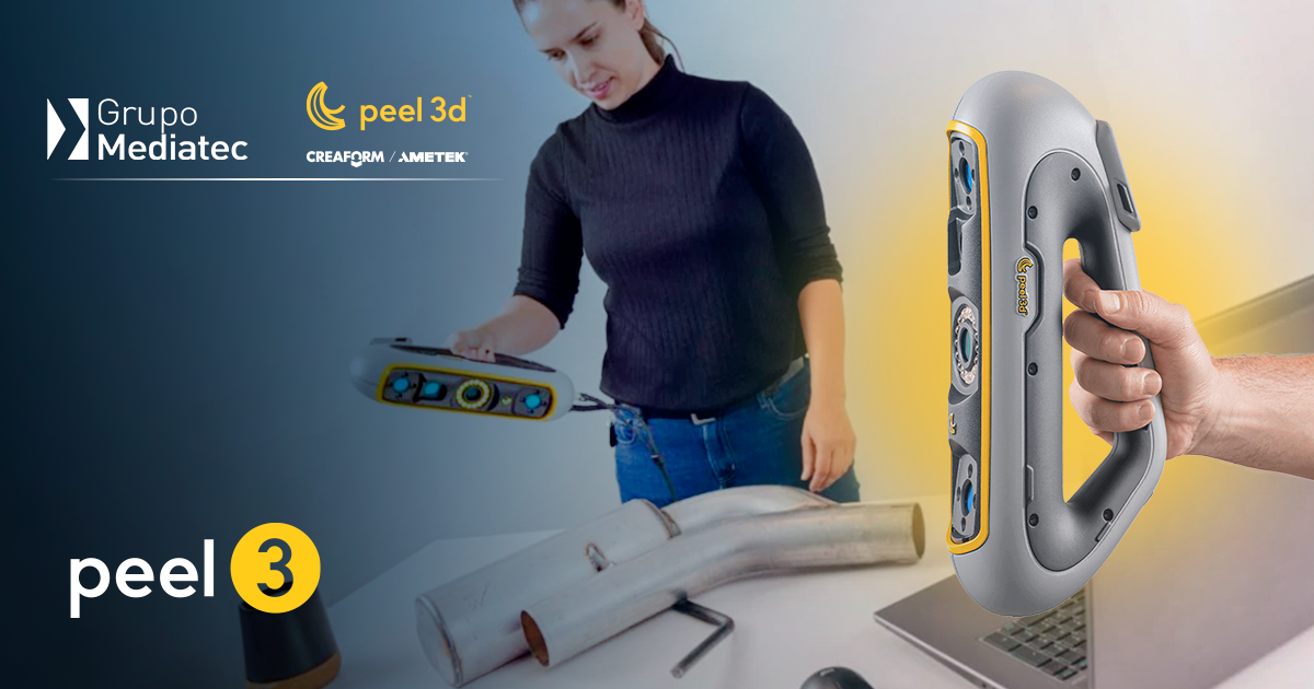 El escaneo 3D es un elemento clave en la preparación del talento para la Industria del Futuro. Conoce la tecnología de Peel 3D.